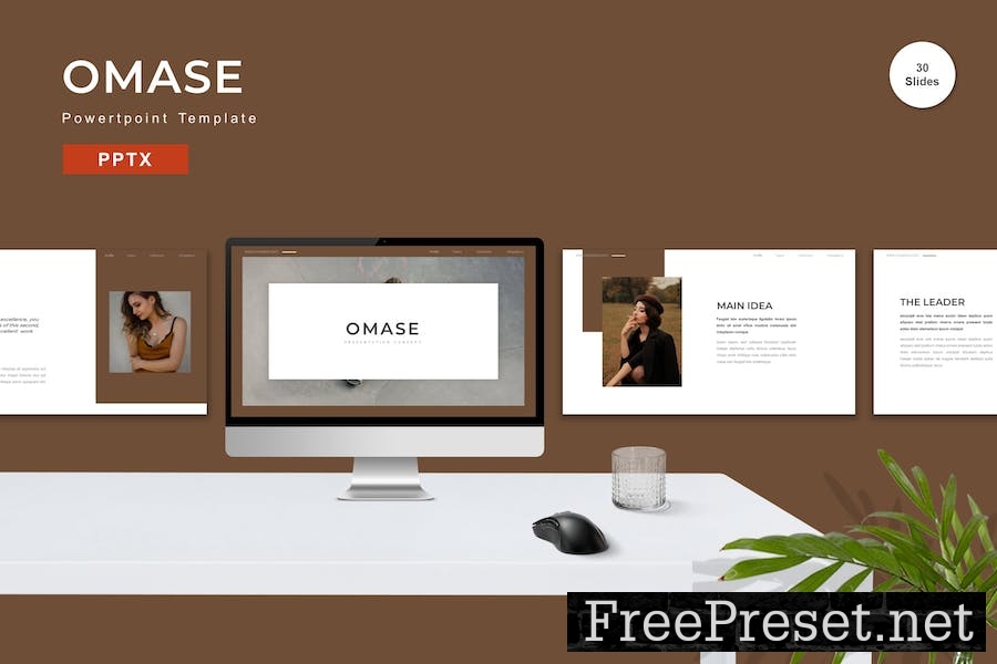 Omase - Powerpoint Template KVTP8S7