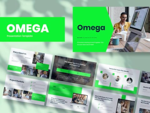 Omega - Business Presentation Keynote Template