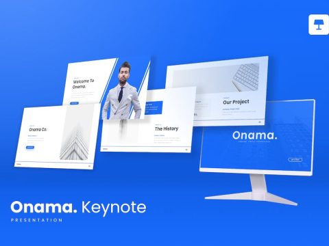 Onama - Company Profile Keynote Template KDSQY29