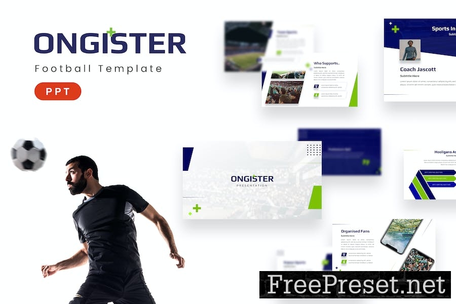 Ongister - Powerpoint Template W69PZBZ