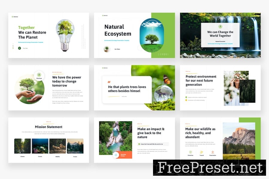 Onviron - Environment & Ecology Keynote Template 6RS7ZGS