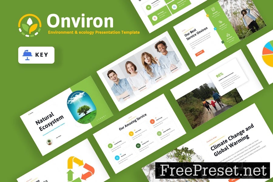 Onviron - Environment & Ecology Keynote Template 6RS7ZGS