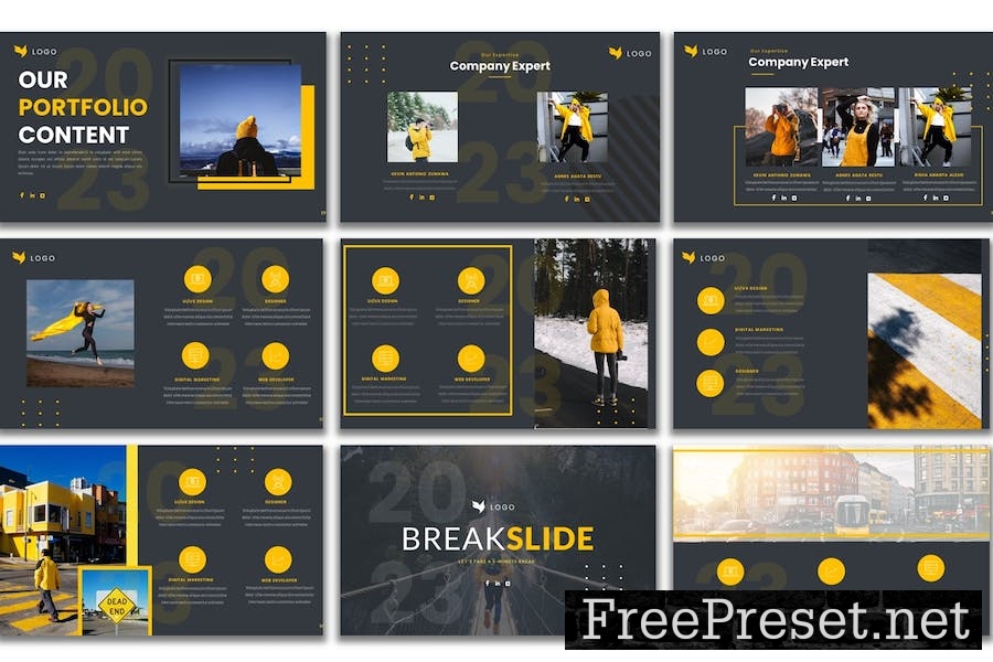 Opistrom - PowerPoint Presentation Template G9LECLP