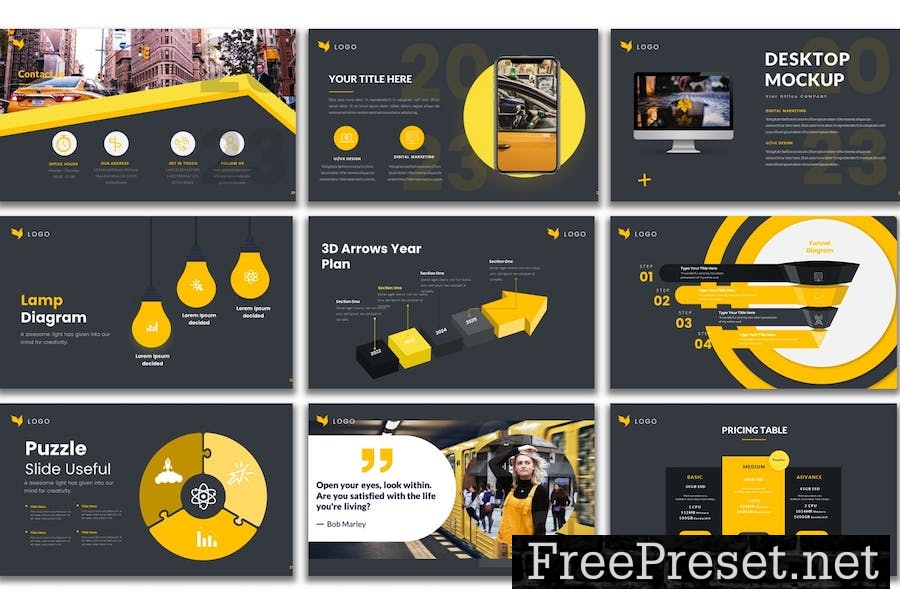 Opistrom - PowerPoint Presentation Template G9LECLP