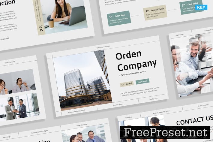 Orden Business Digital Presentation Template 008 4EKXLGF