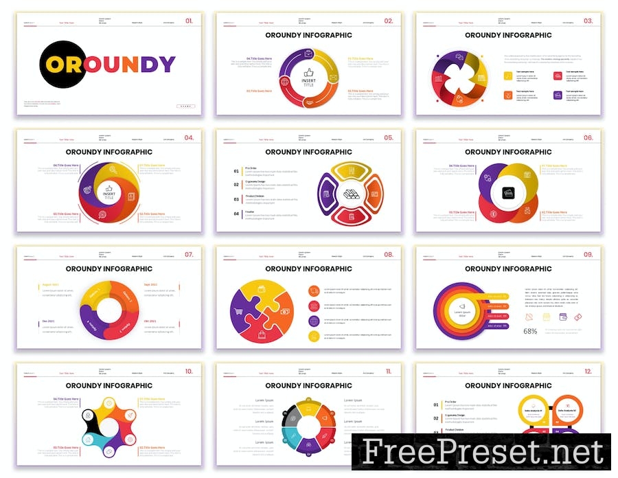 Oroundy Infographic - Presentation Google Slide BQVNQZY