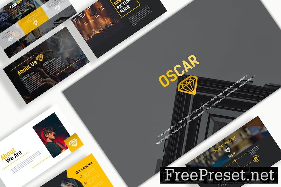 Oscar Creative Google Slides