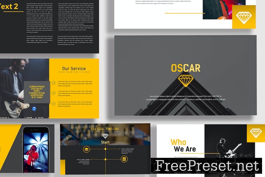 Oscar Creative Google Slides