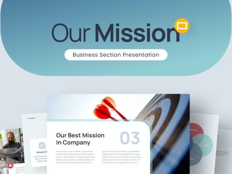 Our Mission Business Google Slides Template 653QMLH