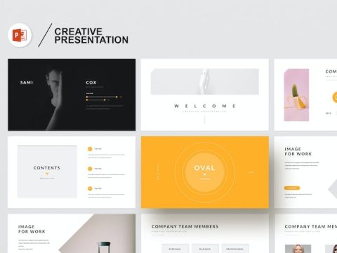 Oval Creative Powerpoint Presentation RM6X5V9