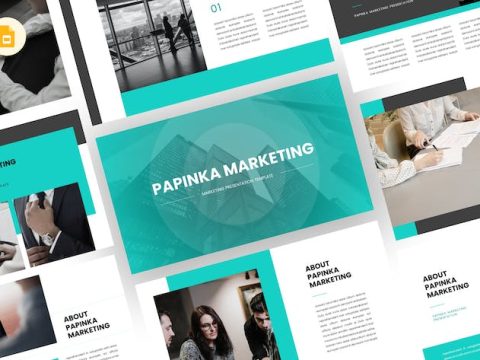 Papinka - Marketing Google Slides Template 7NP5YMU