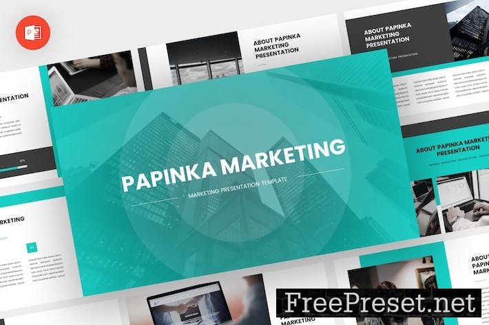 Papinka - Marketing Powerpoint Template 89EBMUH