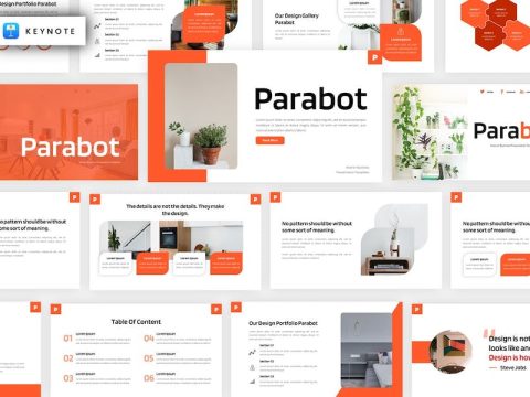 Parabot - Interior Business Keynote Template