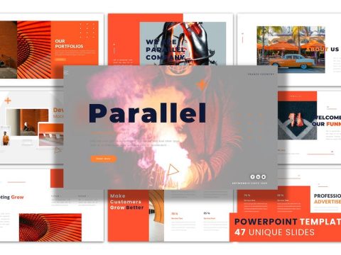 Parallel Slides - PowerPoint Presentation Template 3G7KRG6