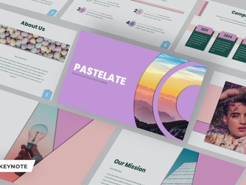 PASTELATE Digital Business Profile Key 002 73GT3R7