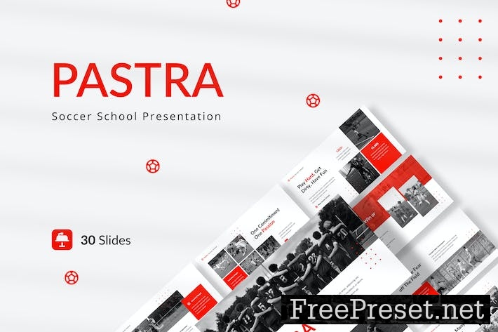 Pastra - Soccer School Presentation Keynote L5JPP6L