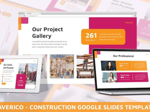 Paverico - Construction Google Slide Template Y3VJVAM