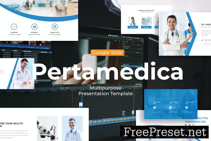 Pertamedical - Google Slide Template SRDGF6C