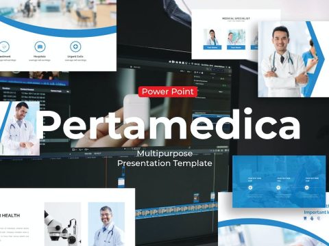 Pertamedical - PowerPoint Template B89DEG4