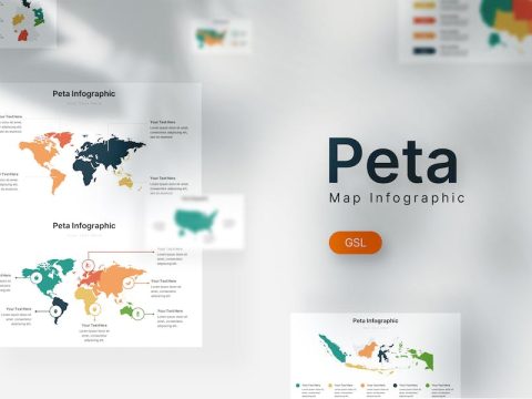 Peta Infographic - Google Slides Template