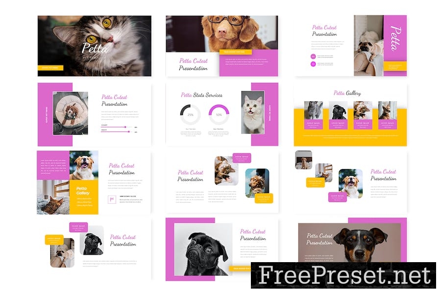 Petta - Powerpoint Template HMNTG77