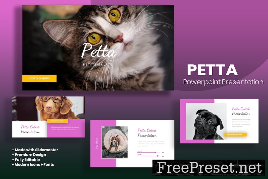 Petta - Powerpoint Template HMNTG77