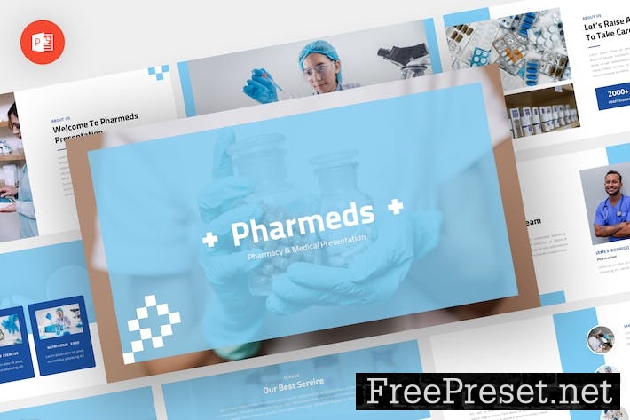 Pharmeds - Pharmacy Powerpoint Template