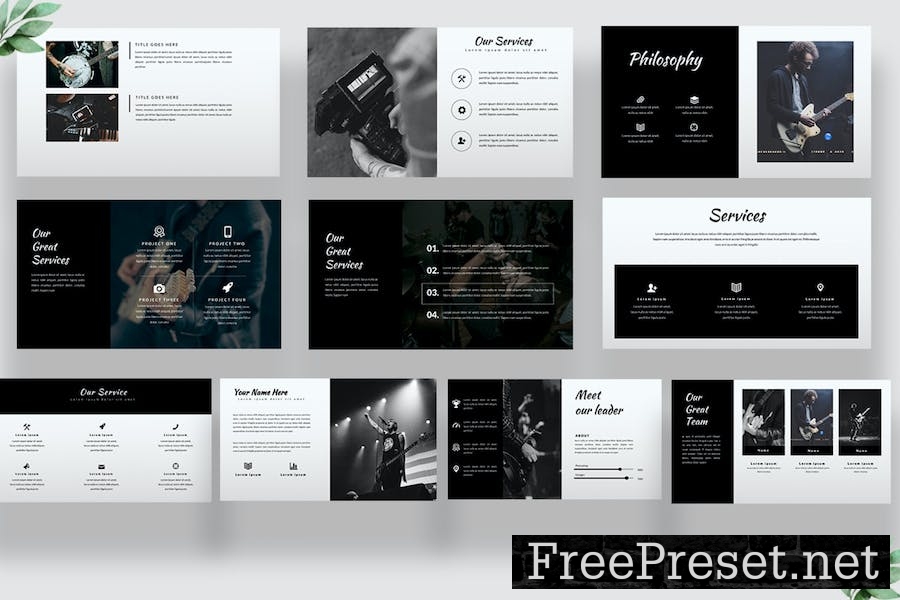 Philosophy Powerpoint Template X29KZU7