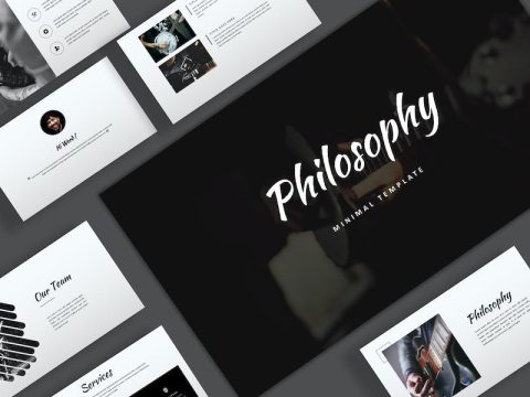 Philosophy Powerpoint Template X29KZU7