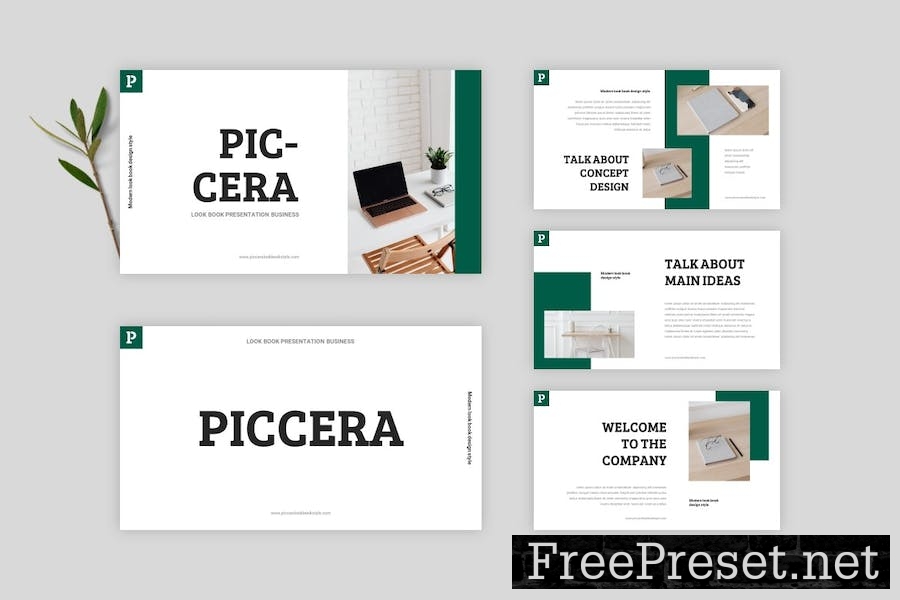 Piccera - Keynote Template