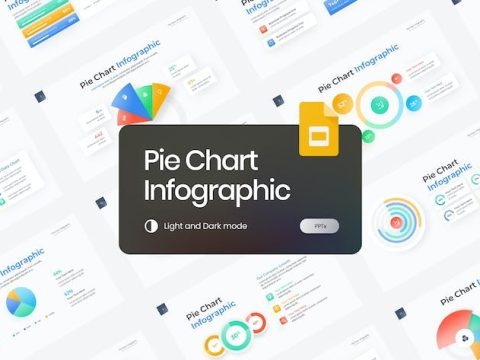 Pie Chart Infographic Gradient Google Slides Y78MNP9