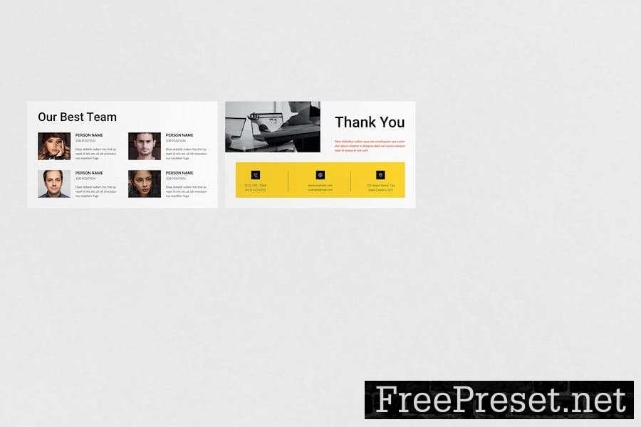 Pitch Deck Google Slides Presentation Template AB79UNE