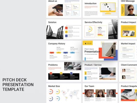 Pitch Deck Google Slides Presentation Template AB79UNE