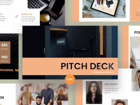 PITCH DECK Google Slides Template 57LL422