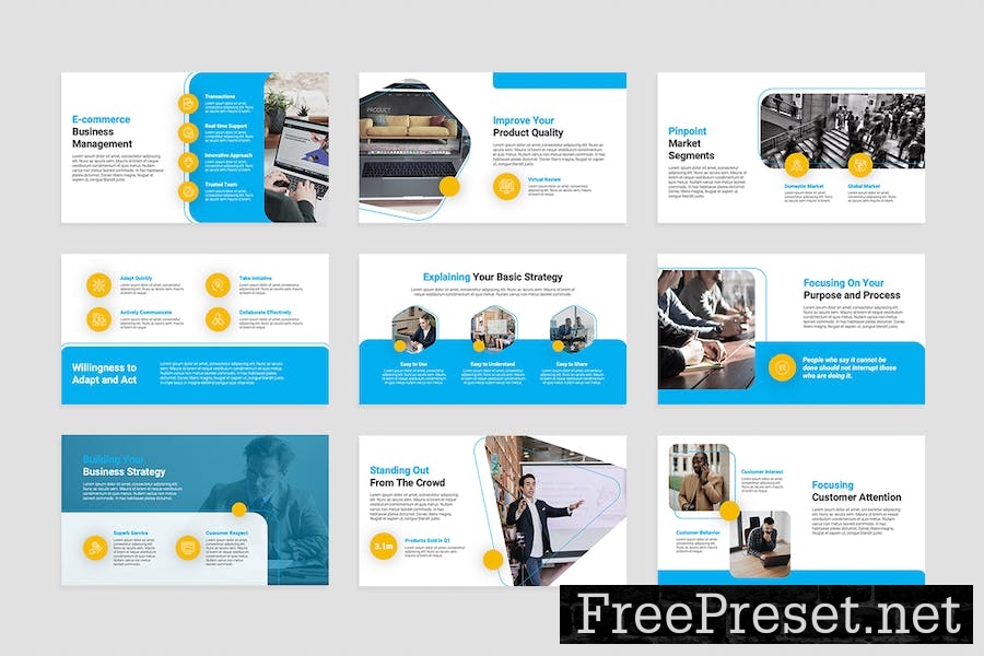 Pitch Deck PowerPoint Presentation Template 9W97PHL