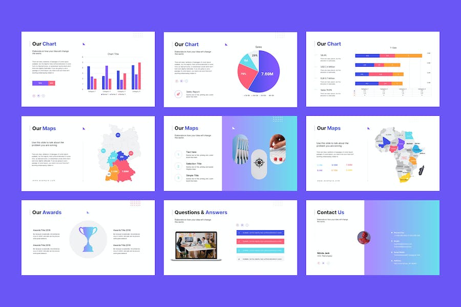 Pitch Deck Presentation Template V745B92