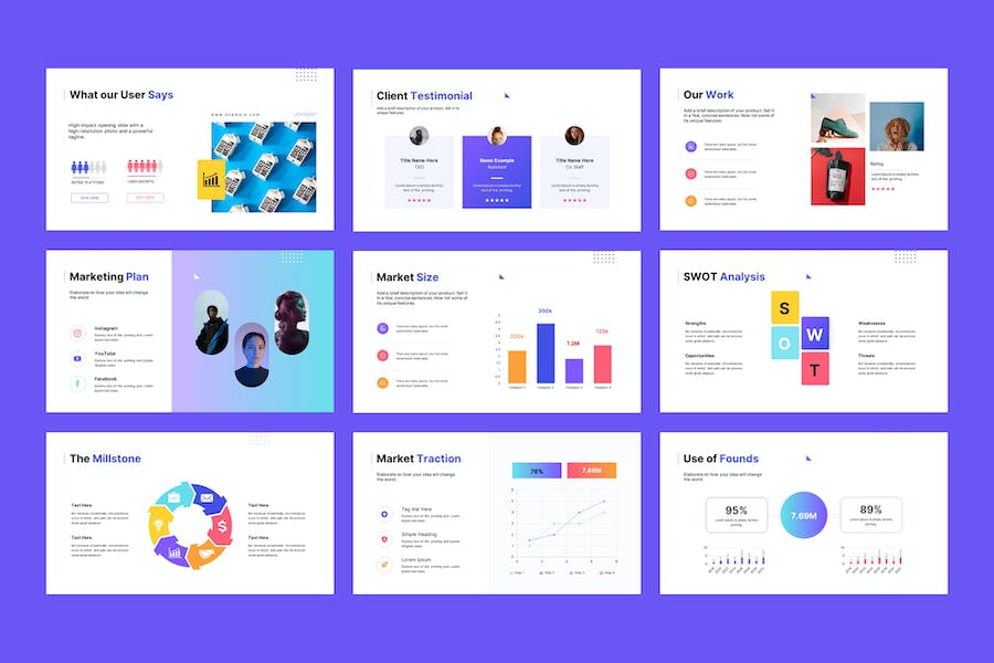 Pitch Deck Presentation Template V745B92