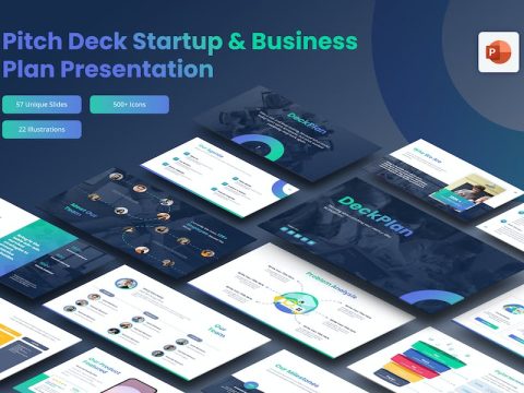 Pitchdeck Startup Business Plan Presentation ZXUC3AG