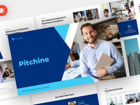 Pitchine - Pitch Deck Powerpoint Template