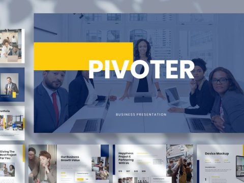 Pivoter - Business Presentation Google Slide Templ 4HCQX7F