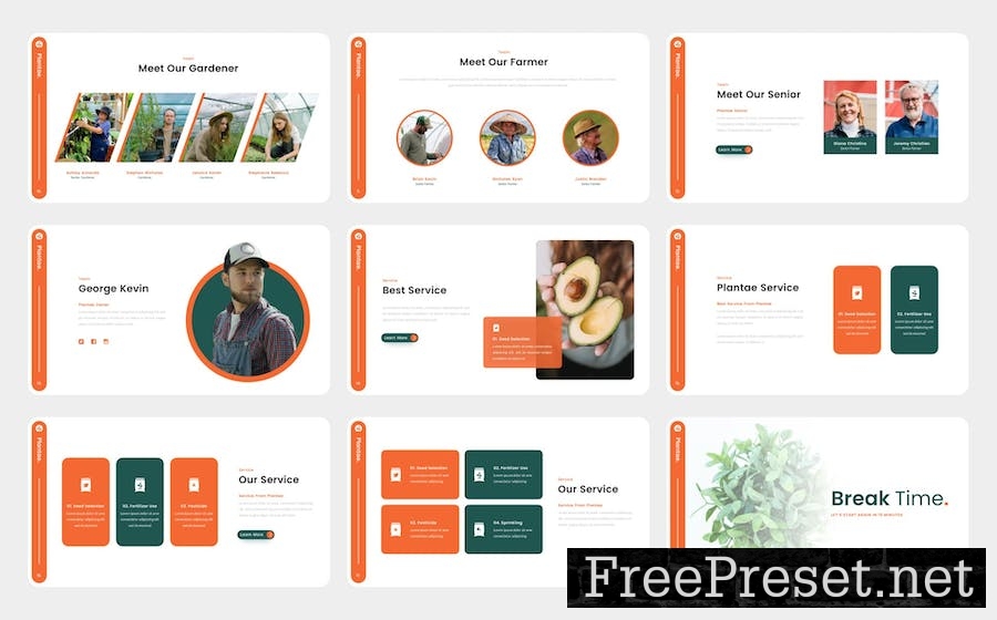 Plantae - Agriculture Keynote Template