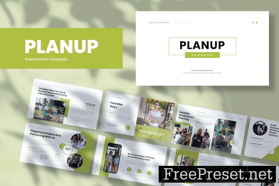 Planup - Business Presentation Google Slide Templa 3K9PGFR