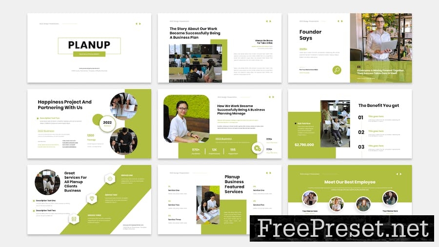 Planup - Business Presentation Keynote Template