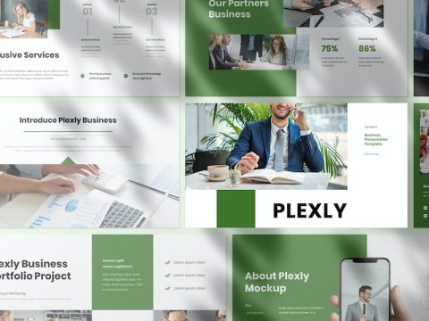 Plexly Business Presentation Google Slide Template