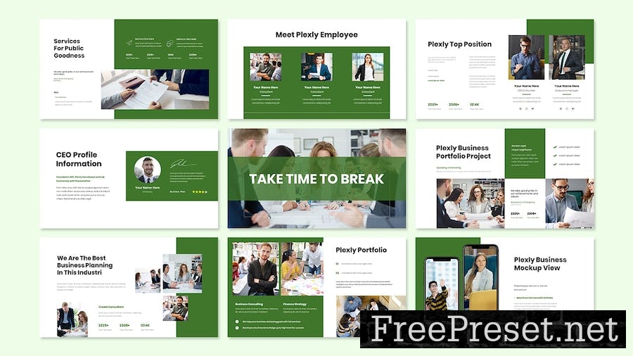 Plexly - Business Presentation Keynote Template