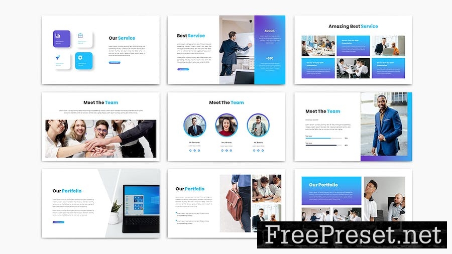 PLUTO Business Keynote Template EJSLLJT