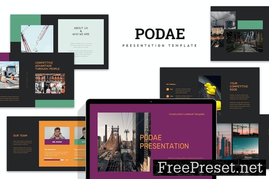 Podae : Construction Keynote Template LJZR8DY