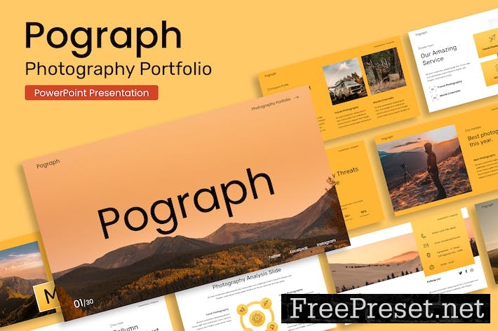 Pograph - Photography Powerpoint Presentation VJR5XS3