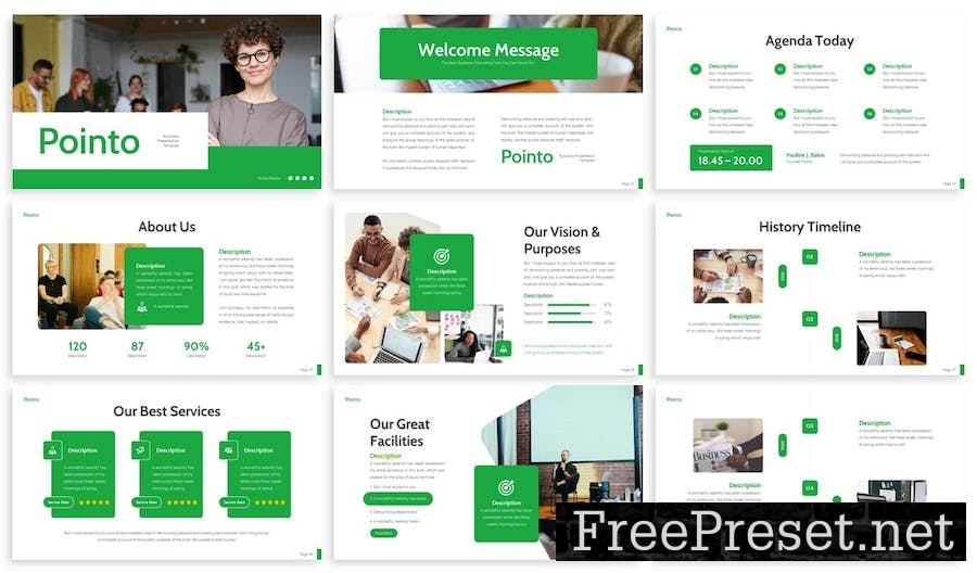 Pointo - Business Google Slide Template ZSBKANE