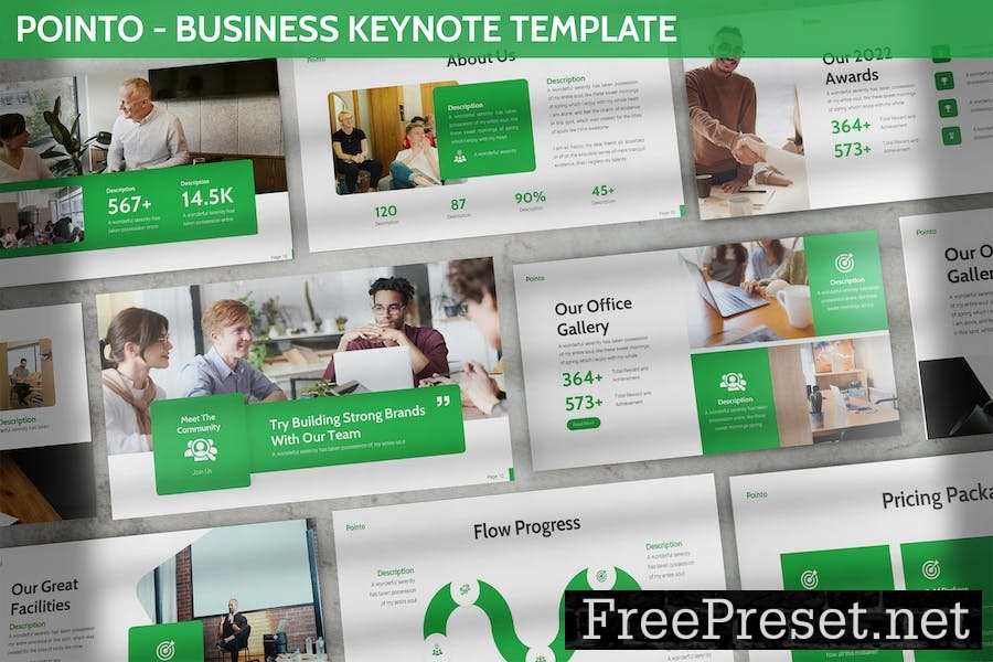 Pointo - Business Keynote Template NW8GH56